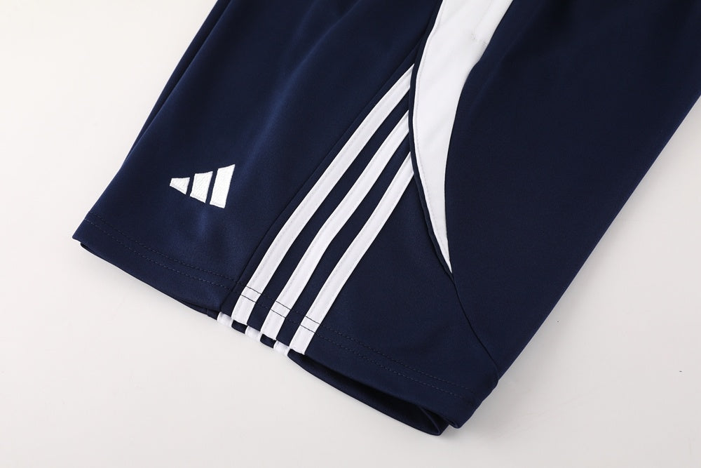 AD06 sapphire blue shorts suit S-2XL