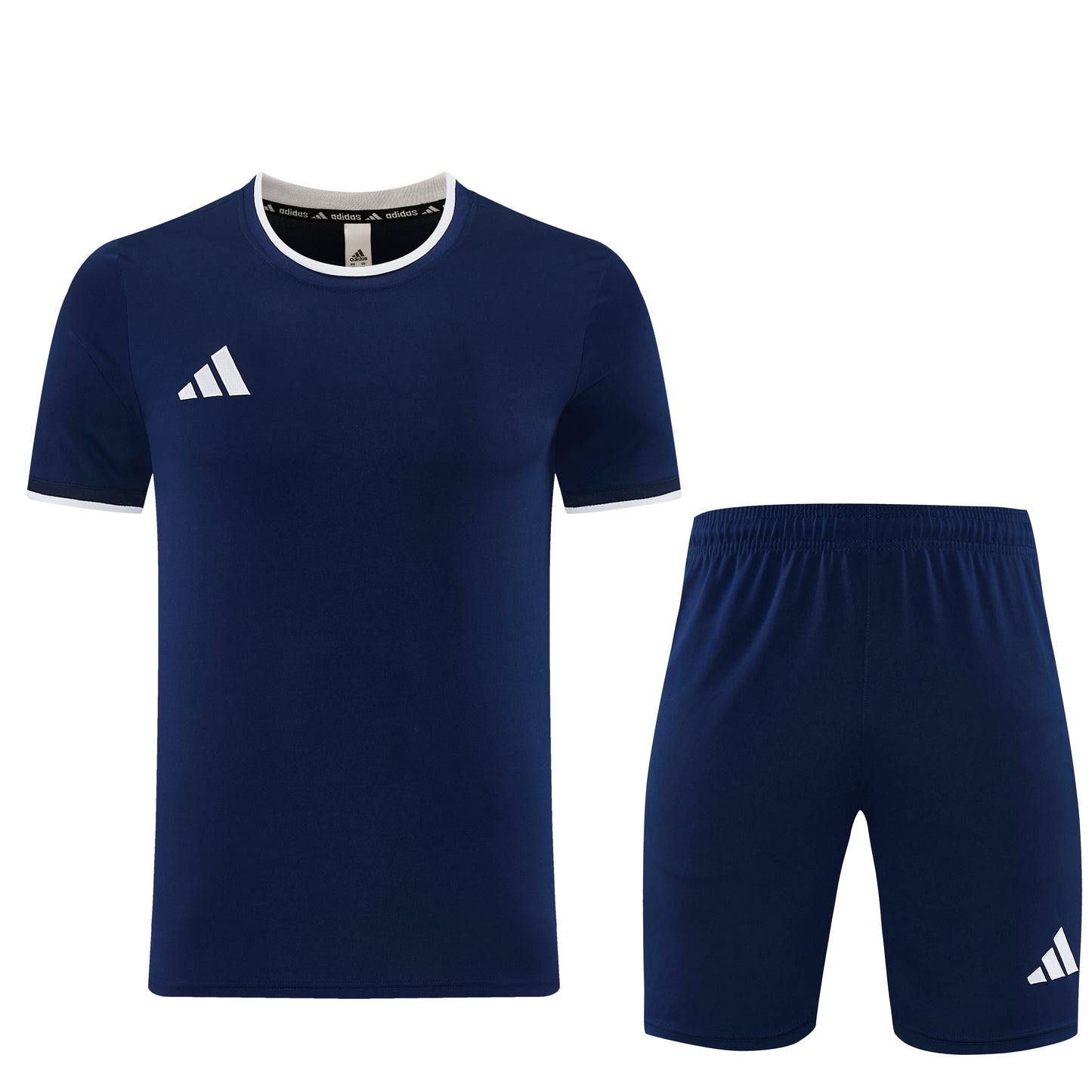 AD13 sapphire blue shorts suit S-2XL
