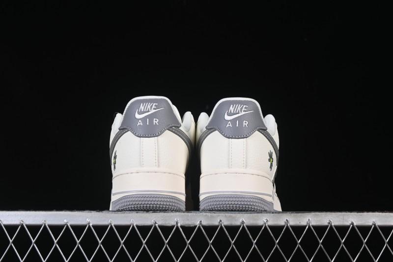 Nike Air Force 1 '07 Low Supreme Graffiti Beige Swoosh Casual Sneakers - QW5606-272