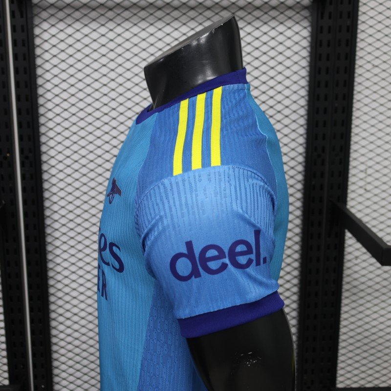 Player Version 26/27 Arsenal Away Goalkeeper Blue Jersey