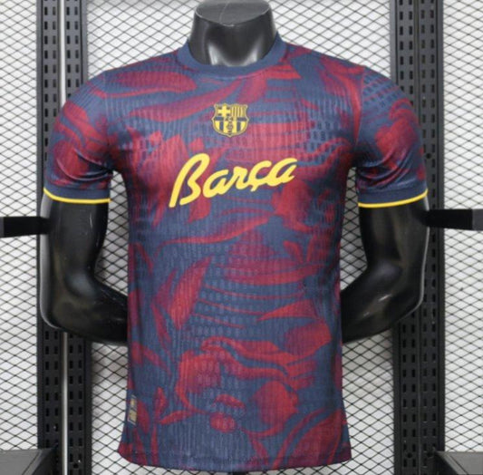 Player Version 26/27 FC Barcelona Navy Blue & Red  Special Edition Jersey
