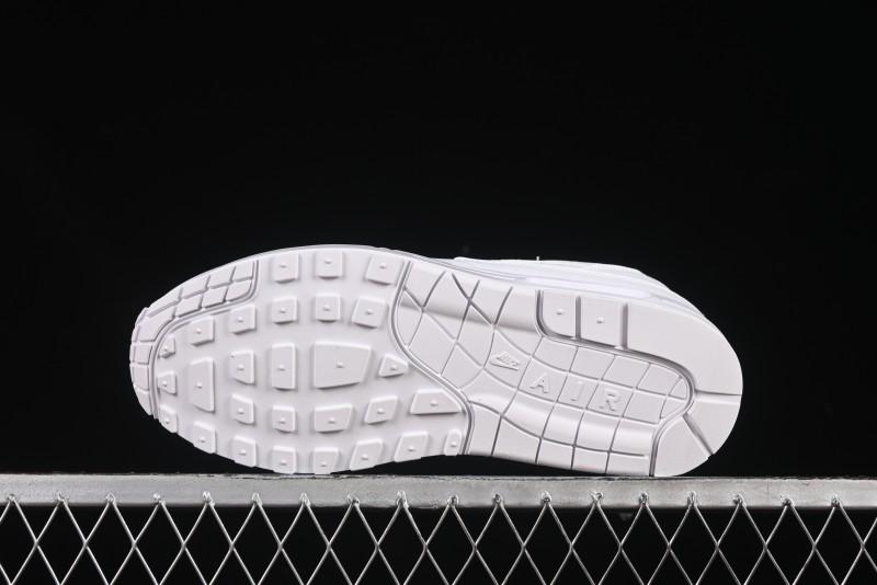 Nike Air Max 1 Retro Running Shoes with Half-Sole Air Cushion - 454746-107