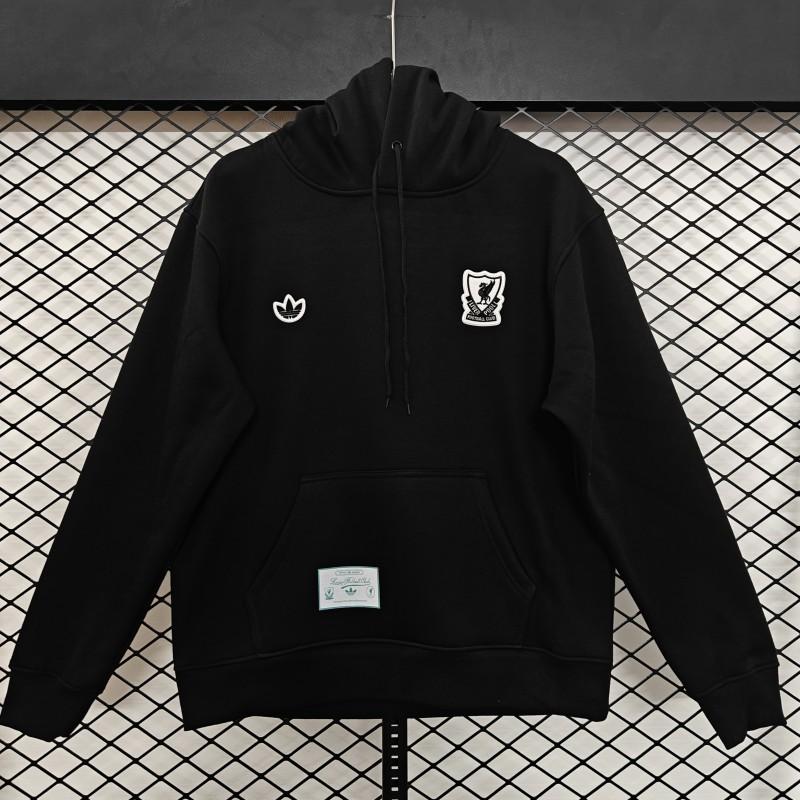 25/26 Liverpool Embroidered LogoHoodie 7 Colors