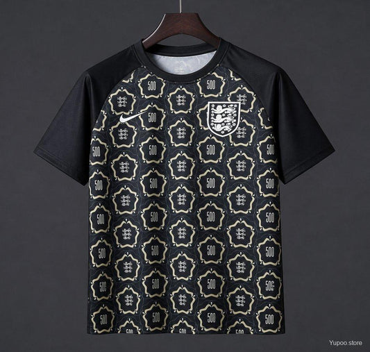 2026 England Women's 500th Game Black Special Edition Training Jersey