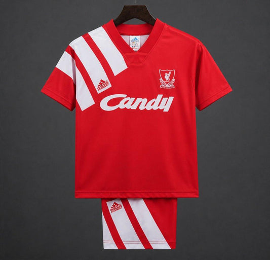 Retro Kids 91/92 Liverpool Home Jersey