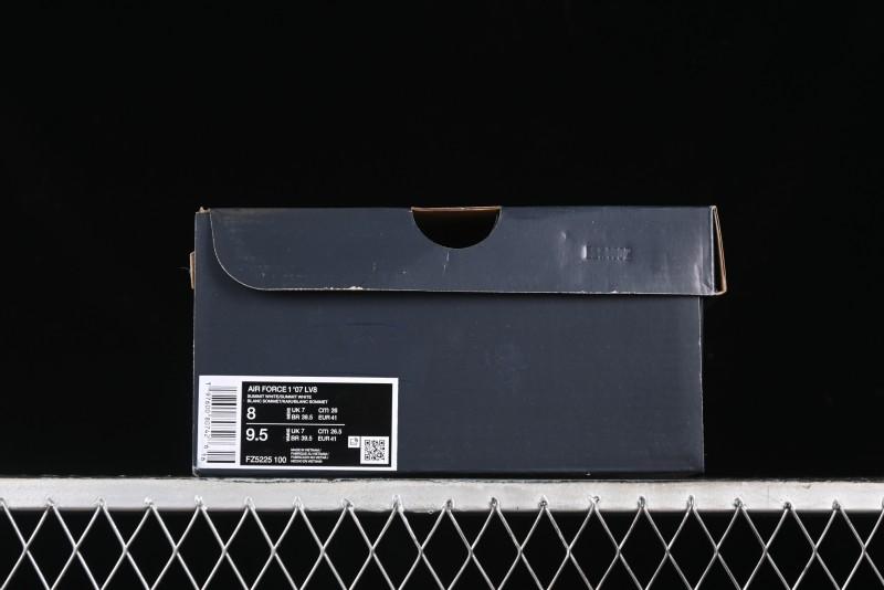 Nike Air Force 1 '07 Low Casual Sneakers with Full-Length Air Cushion - FZ5225-100