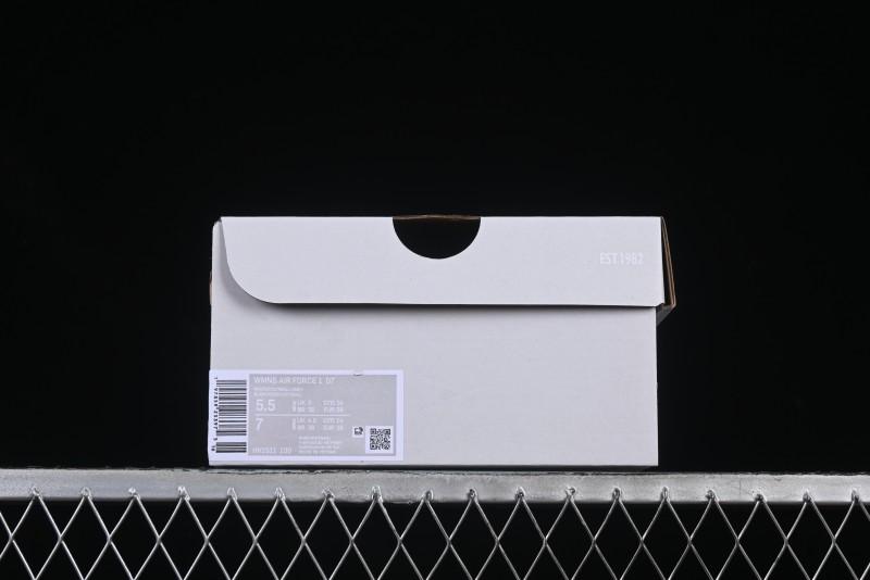 Nike Air Force 1 '07 Low Casual Sneakers with Full-Length Air Cushion - HV2511-100