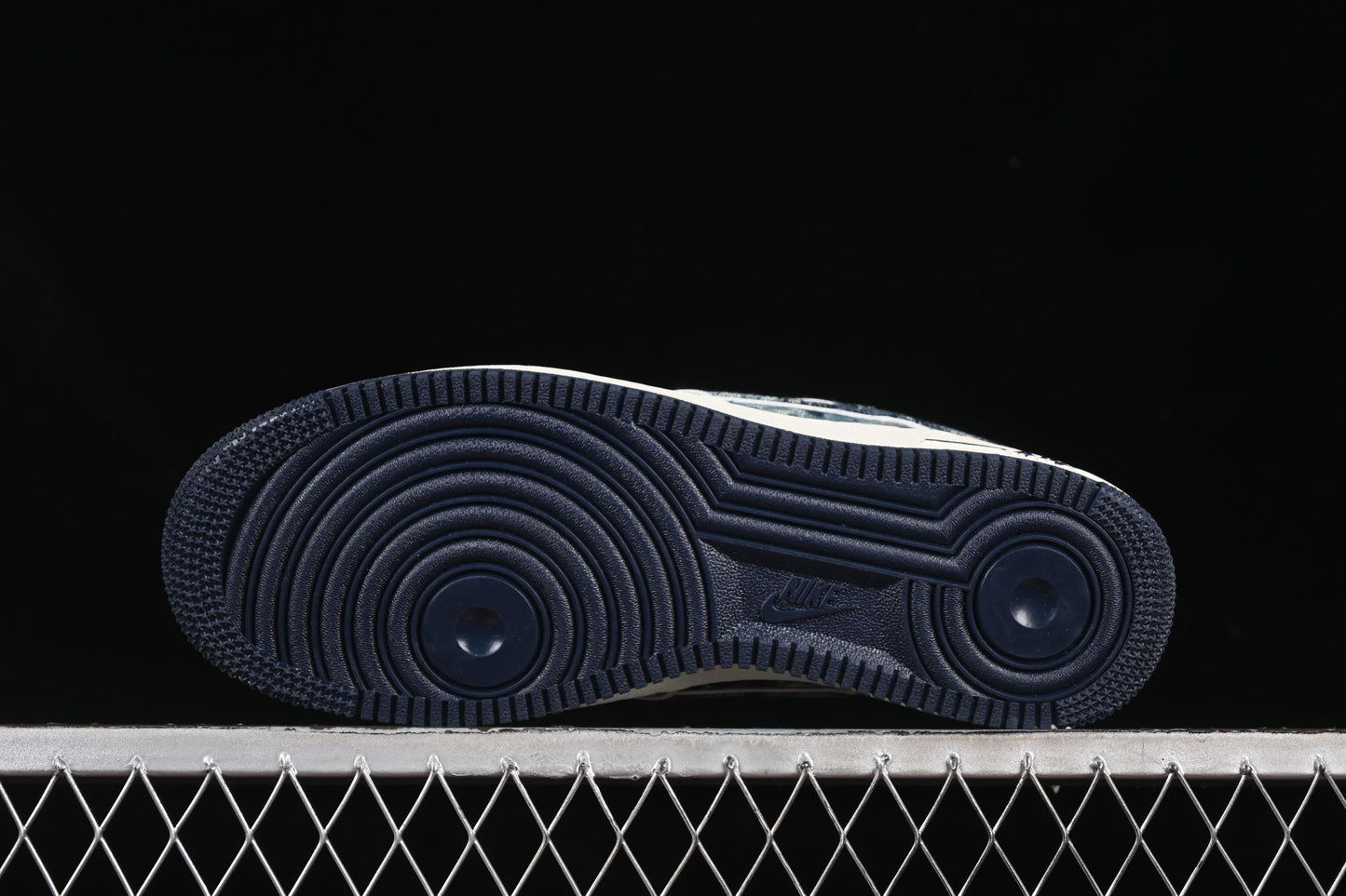 Nike Air Force 1 '07 Low LV Collaboration Blue Denim Casual Sneakers - SC9207-533