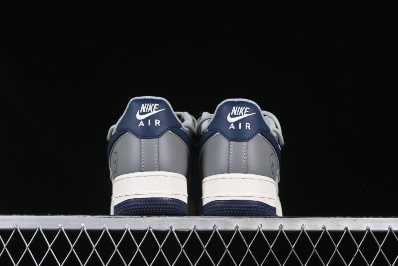 Nike Air Force 1 '07 Low Lightning Collaboration Cement Grey Drawstring Casual Sneakers - SJ1198-111