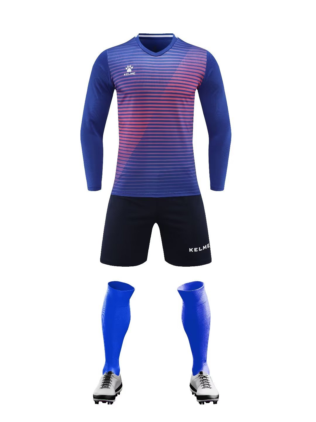 ZB1001 Kalmei long-sleeved suit four colors: 3XS-4XL