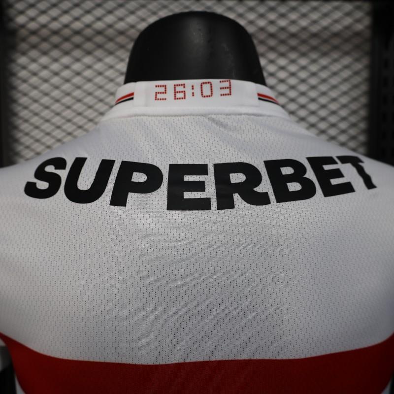 Player Version 25/26 Sao Paulo Home Jersey