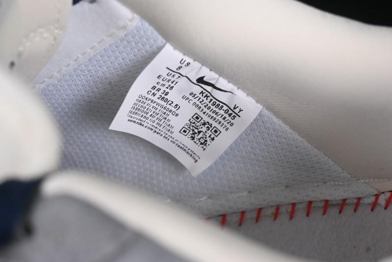 Nike Air Force 1 '07 Low Volon Bear Collaboration Blue Swoosh Casual Sneakers - KK1988-045