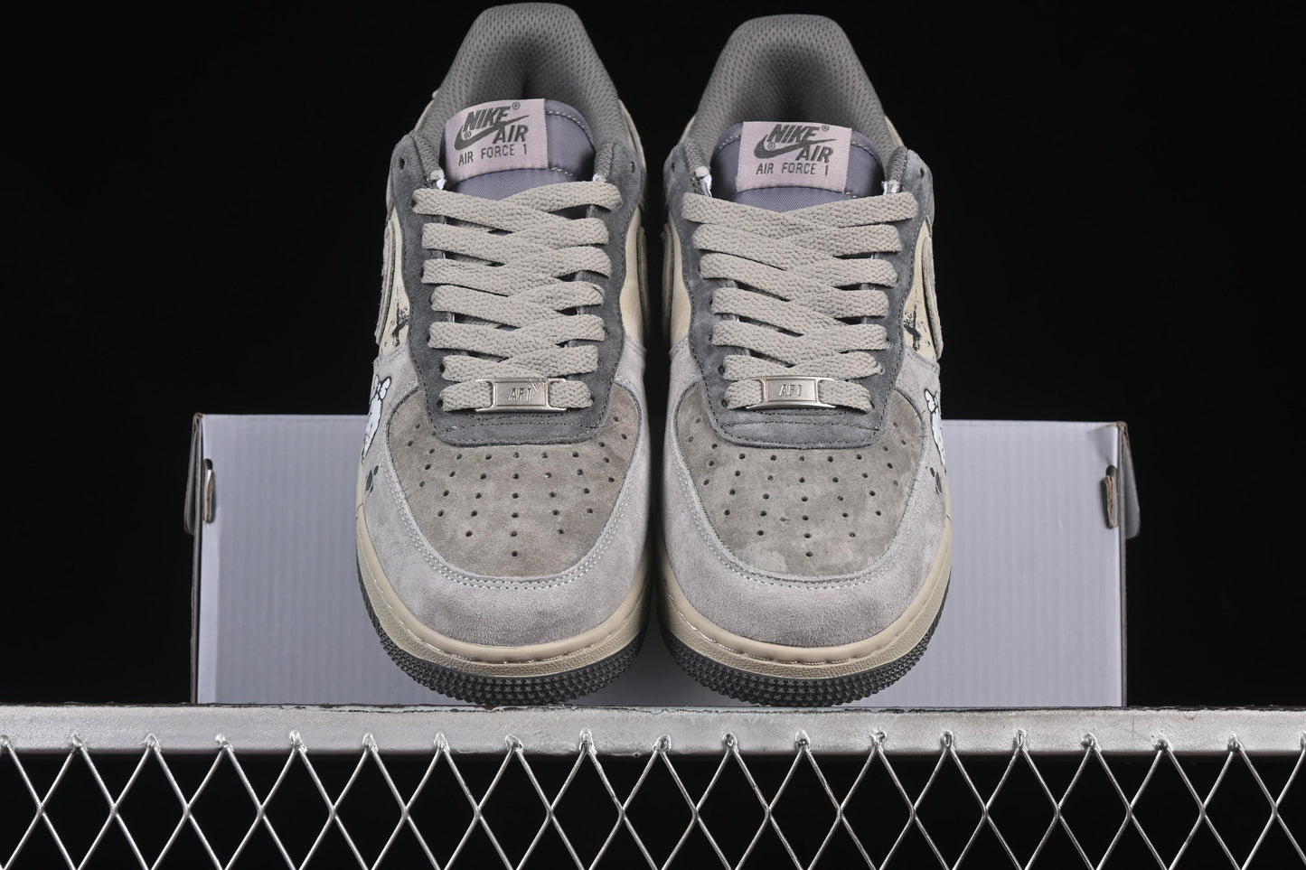 Nike Air Force 1'07 Low Dark Skull Casual Sneakers - YD2425-660