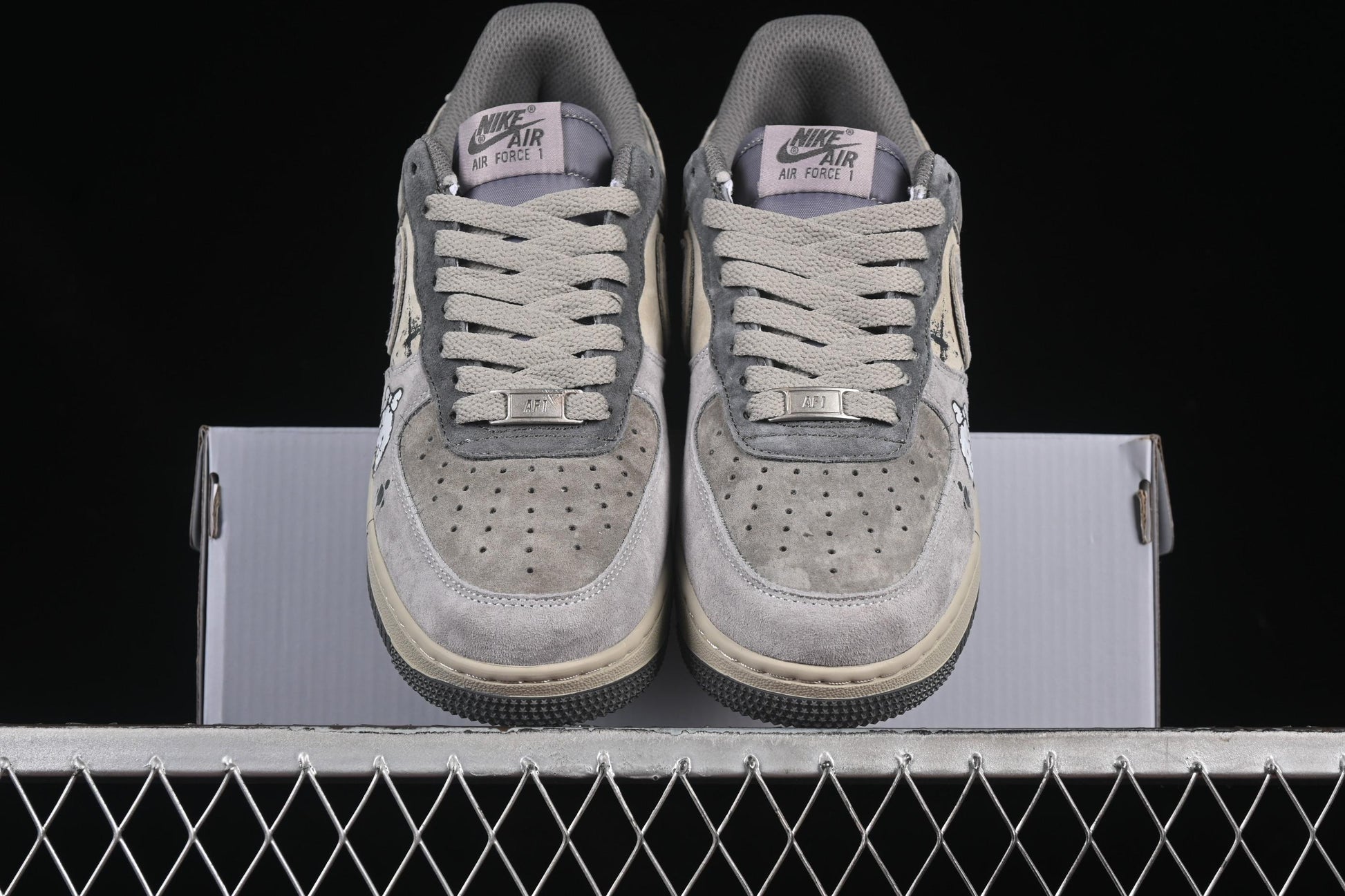 Nike Air Force 1'07 Low Dark Skull Casual Sneakers - YD2425-660