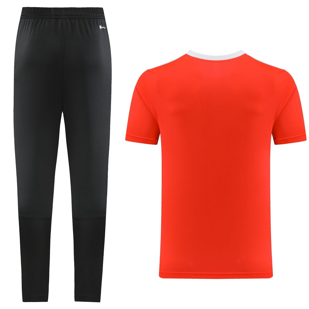 AD05 Orange Pants Suit S-2XL