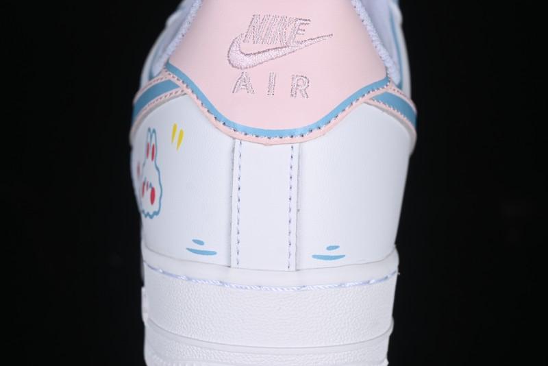 Nike Air Force 1 '07 Low Valentine's Day Limited Edition 2D Hand-Painted Graffiti Lollipop Casual Sneakers - TY0301-111