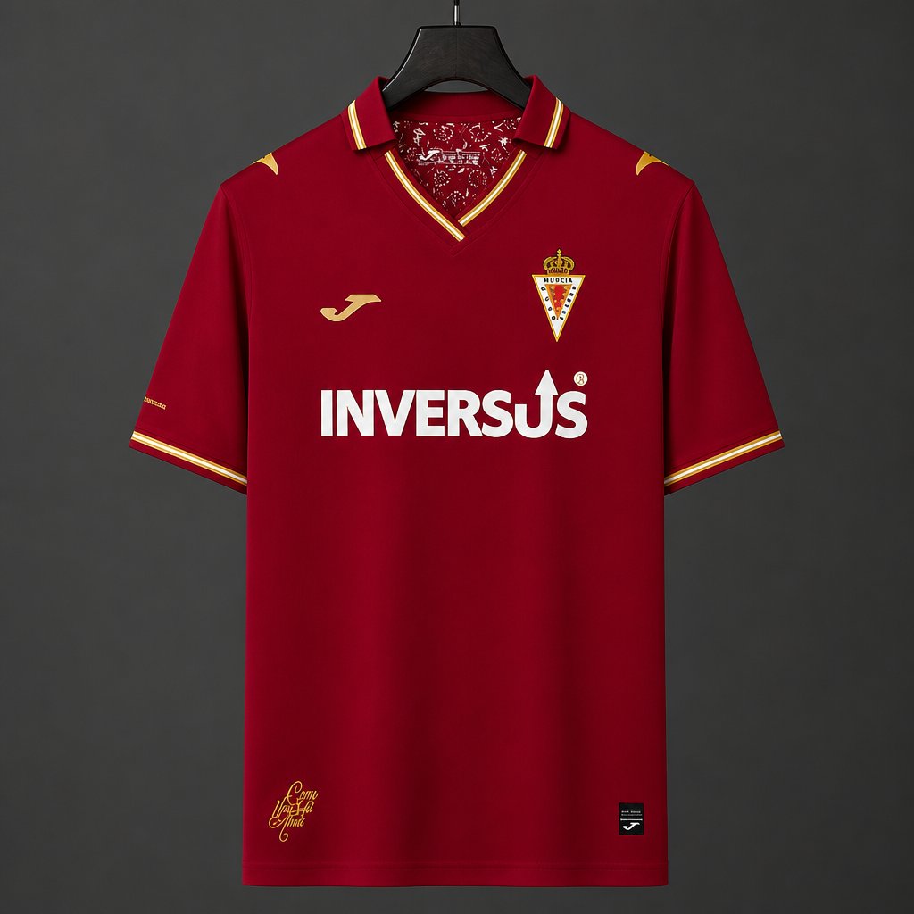 26/27 Real Murcia Home Jersey