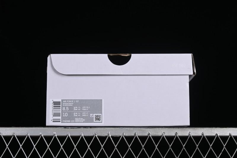 Nike Air Force 1 '07 Low Custom Anime Theme Gradient Brown Swoosh Casual Sneakers - FN0366-103