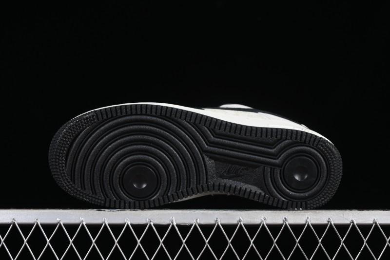 Nike Air Force 1 '07 Low BAPE Collaboration - White Black Camo Casual Sneakers - BA8806-845