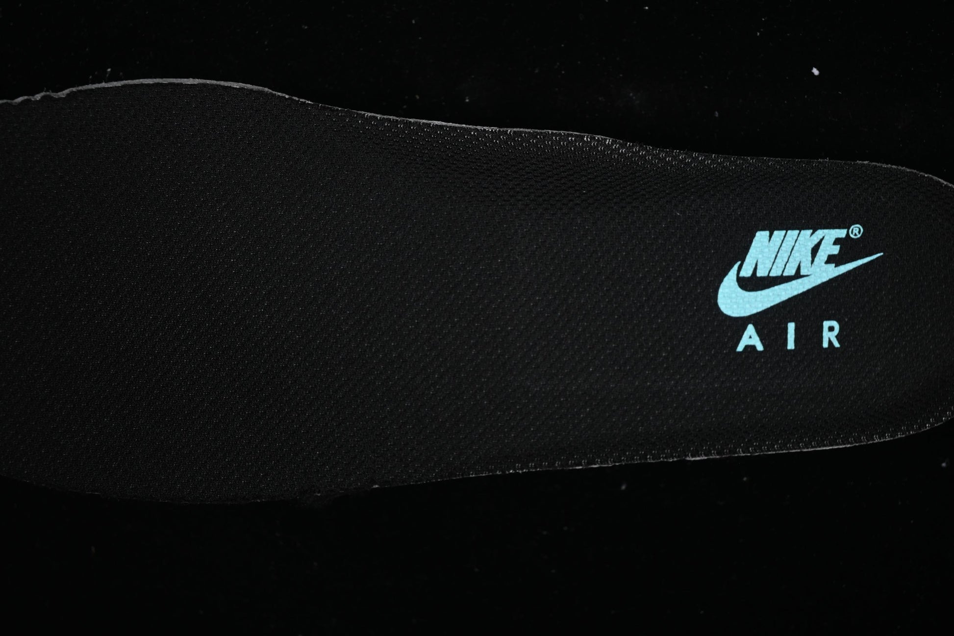Nike Air Force 1 Low "Tiffany Blue" – Black & Aqua Classic
