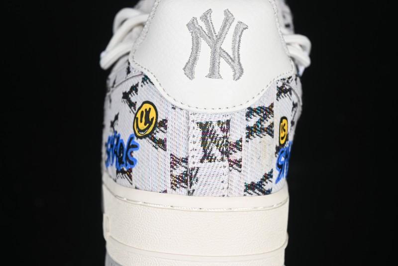 Nike Air Force 1'07 Low Hip Hop MLB Casual Lace-Up Sneakers - BD0077-333