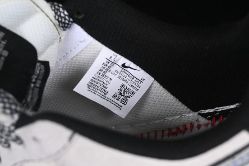 Nike Air Force 1'07 Low The North Face Collaboration - Grey Black Reflective Swoosh Casual Sneakers - DM6688-007