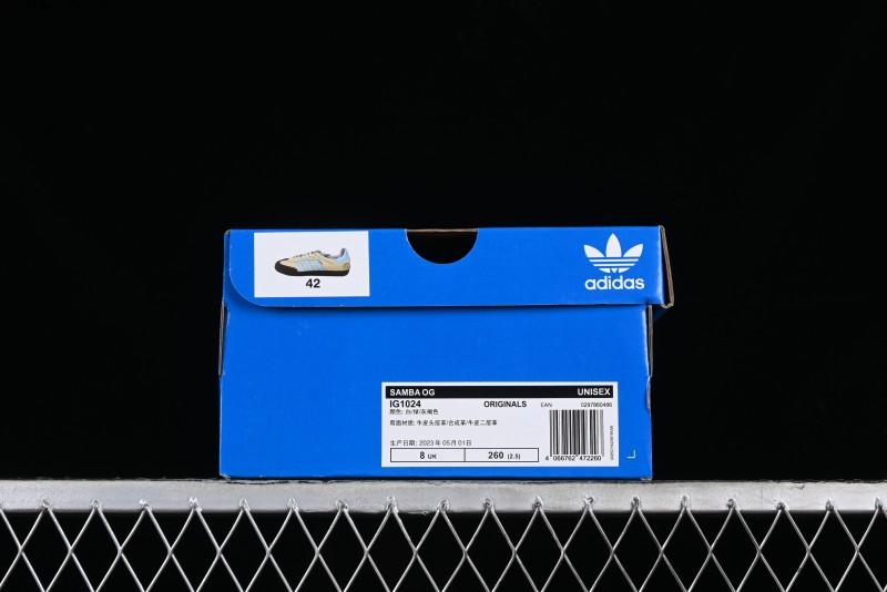 Adidas Originals Samba OG IG1024 Mechanical Magic Pudding Biscuit Custom Casual Sneakers - IG1024