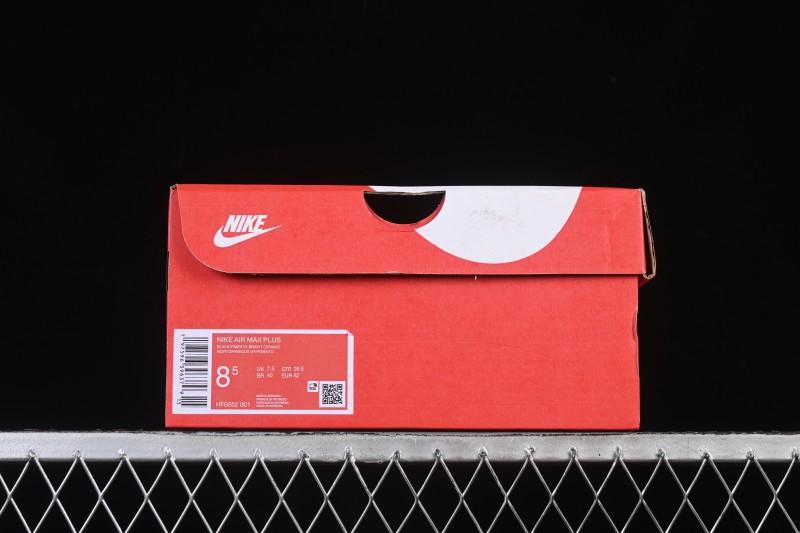 Nike Air Max Plus Retro Running Shoes with Air Cushion Technology - HF0552-001