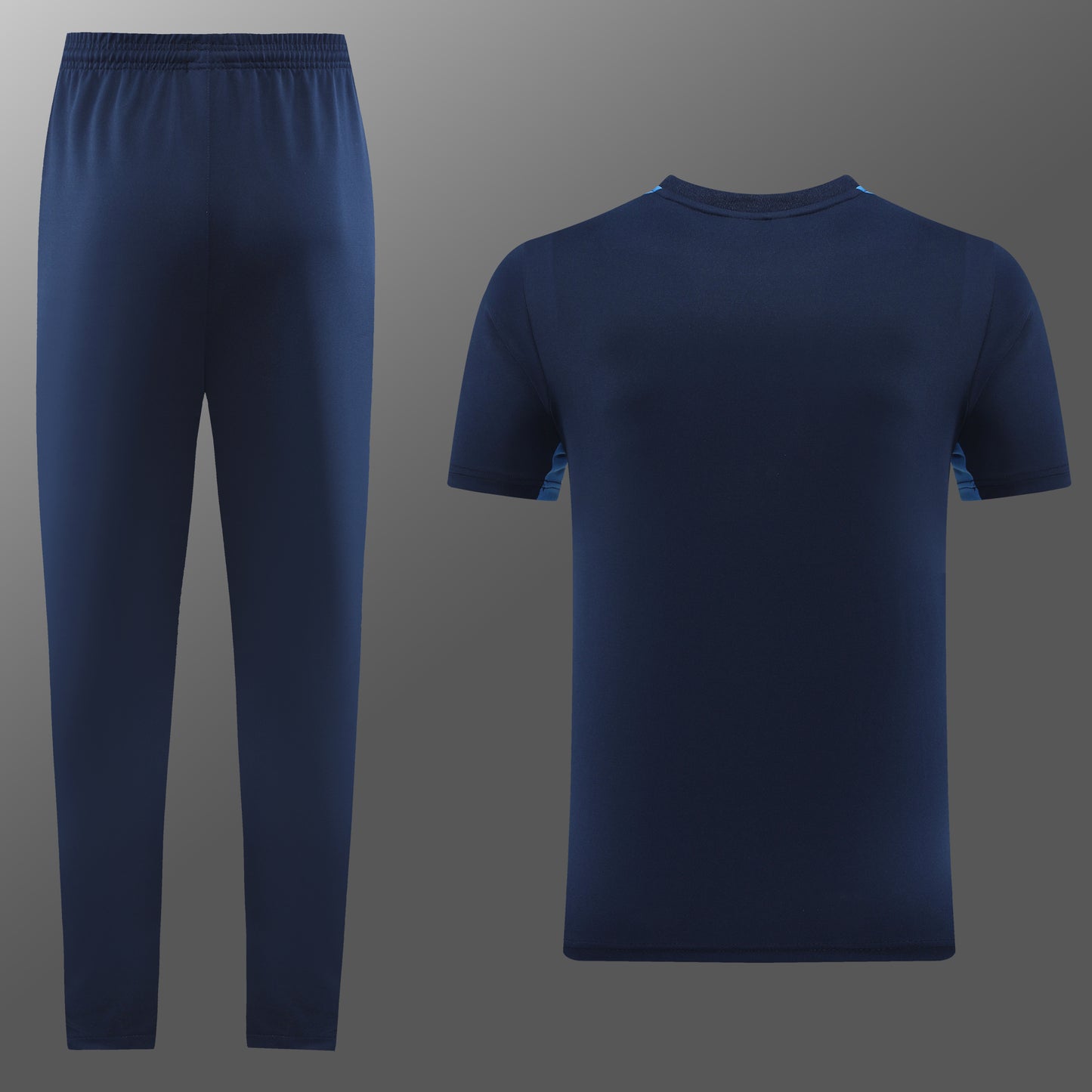 ND02 sapphire blue trousers suit S-2XL