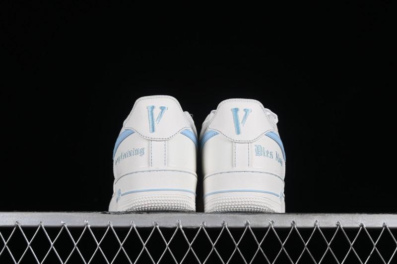 Nike Vlone x Air Force 1 '07 Low Light Bone Casual Sneakers - AA5360-008