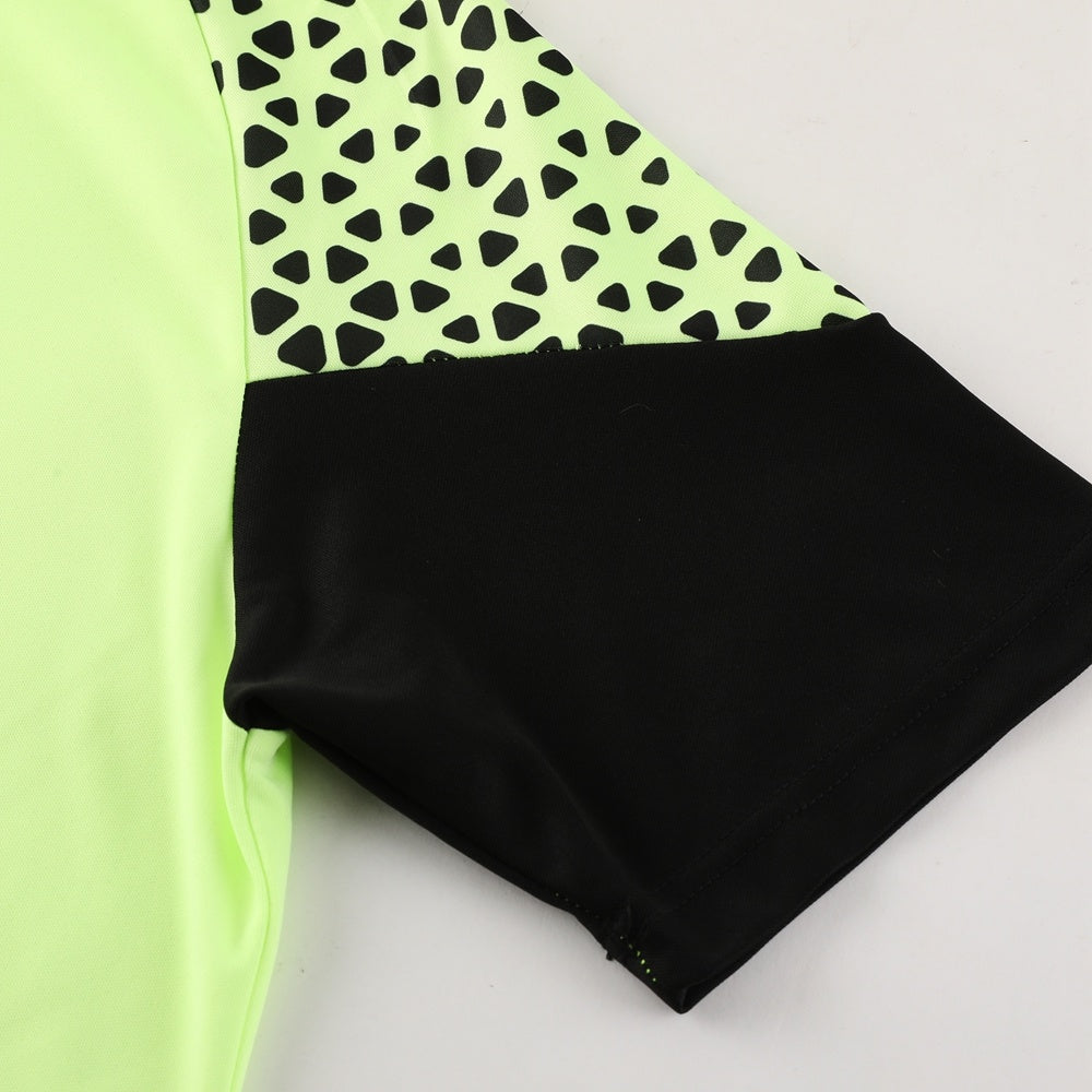 PD02 light green shorts suit S-2XL
