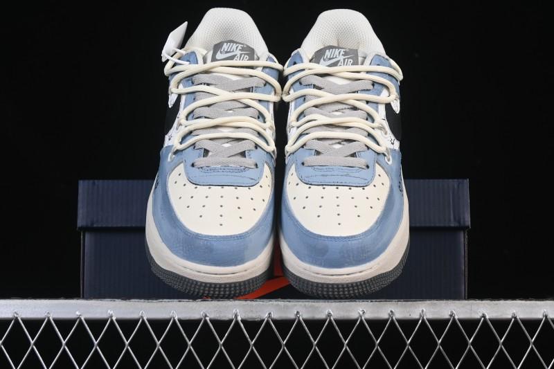 Nike Air Force 1'07 Low The Age of Cracks Hand-Drawn Graffiti Casual Sports Shoes - KS6896-555