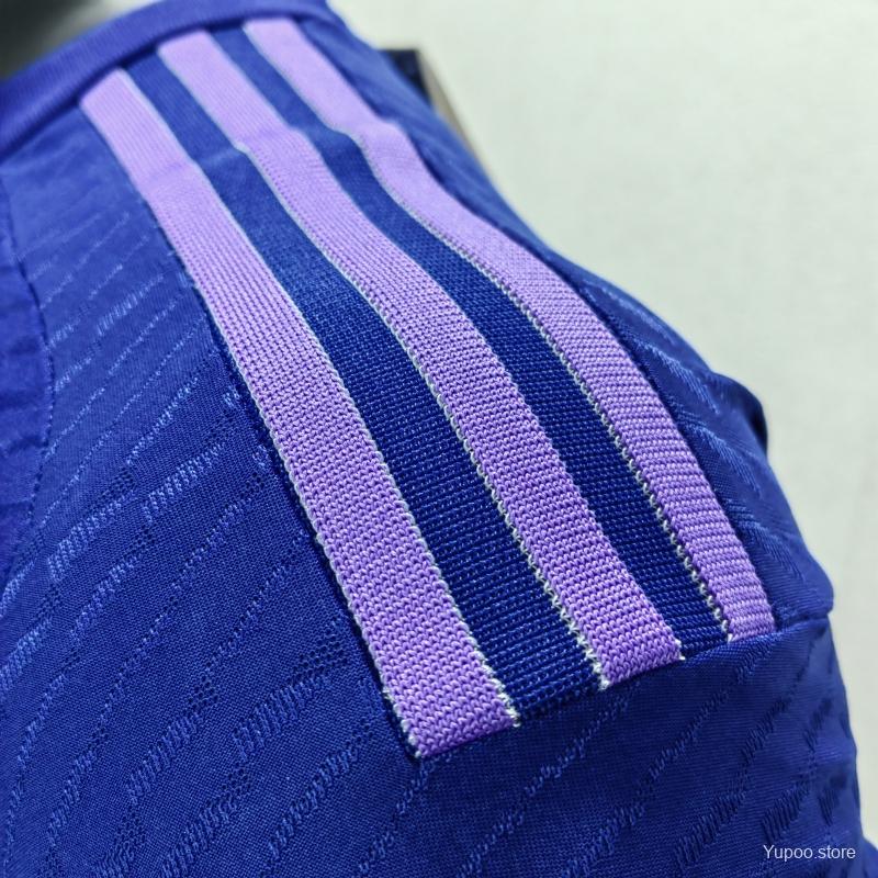 Player Version 3 Stars Argentina Away Jersey