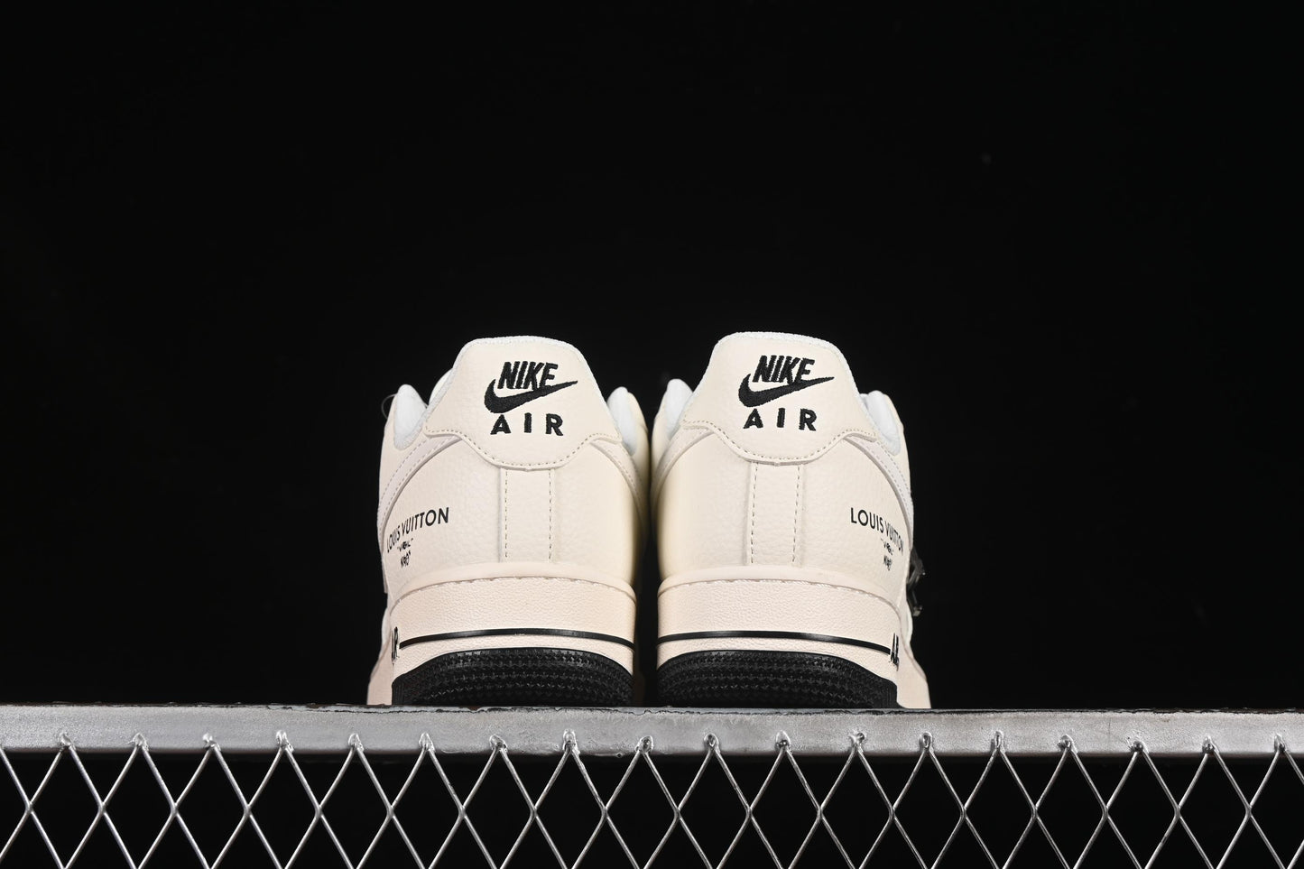 Nike Air Force 1'07 Low LV Collaboration Off-White Black Sole Casual Sneakers - XX3168-139