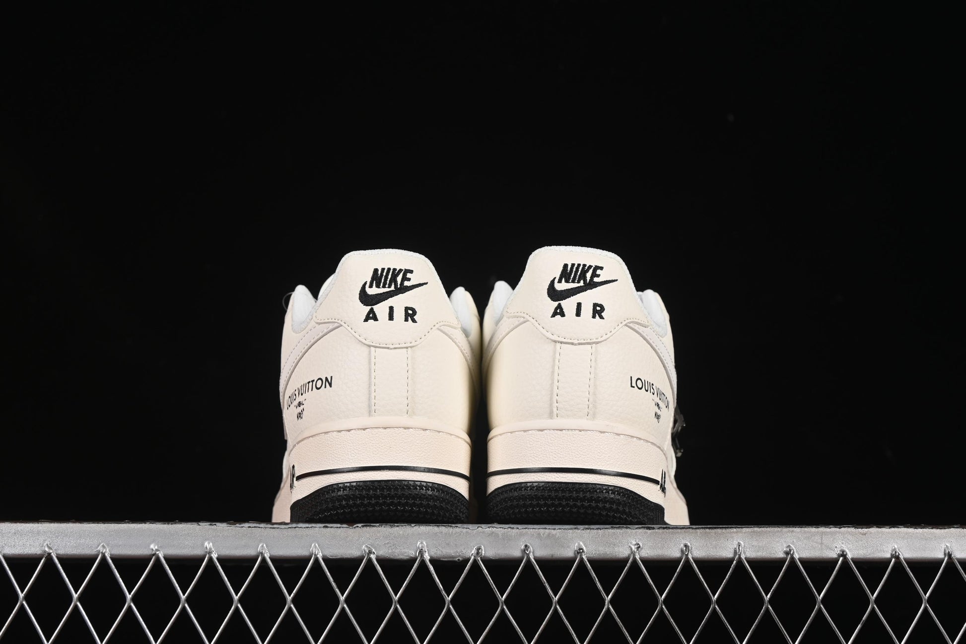 Nike Air Force 1'07 Low LV Collaboration Off-White Black Sole Casual Sneakers - XX3168-139
