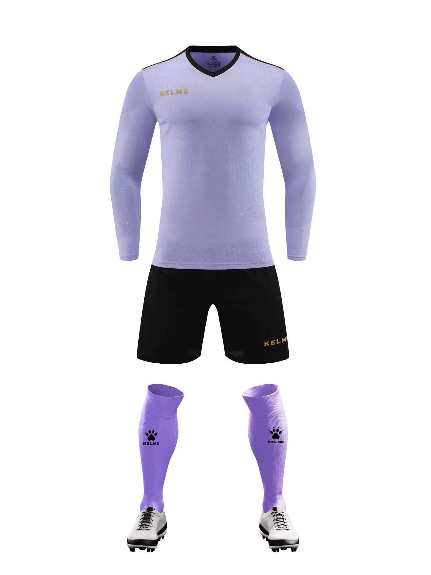 K3288 Kalmei long-sleeved football training uniform 5 colors 3XS-4XL