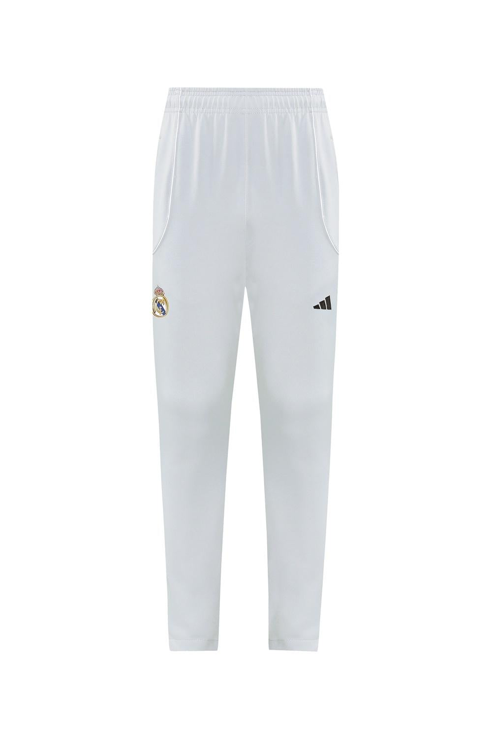25/26 Real Madrid Grey Full Zipper Jacket + Long Pants