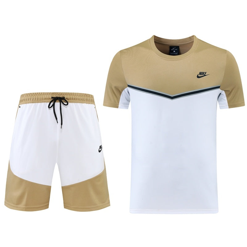 ND01 Khaki Shorts Set S-2XL