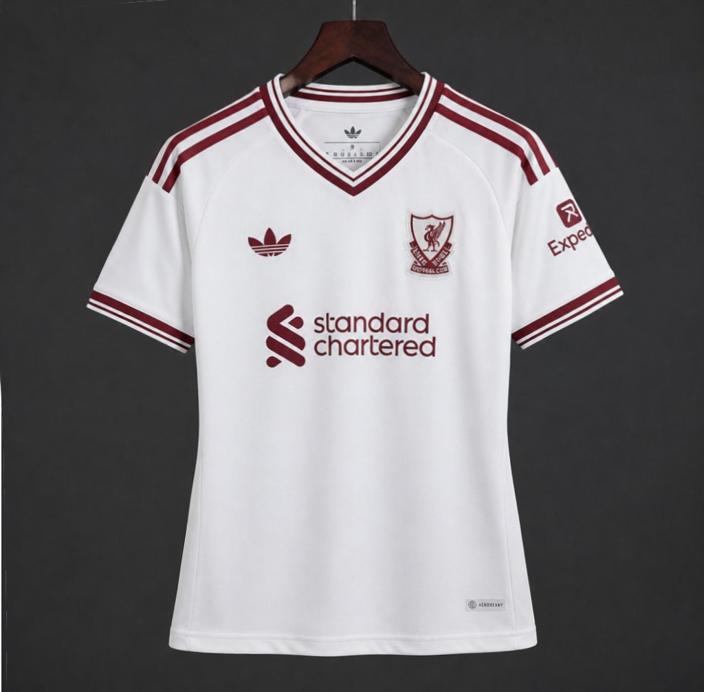 26/27 Women Liverpool Away White Jersey