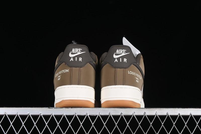 Nike Air Force 1 '07 Low LV Collaboration - Light Brown Casual Sneakers - BA8806-224