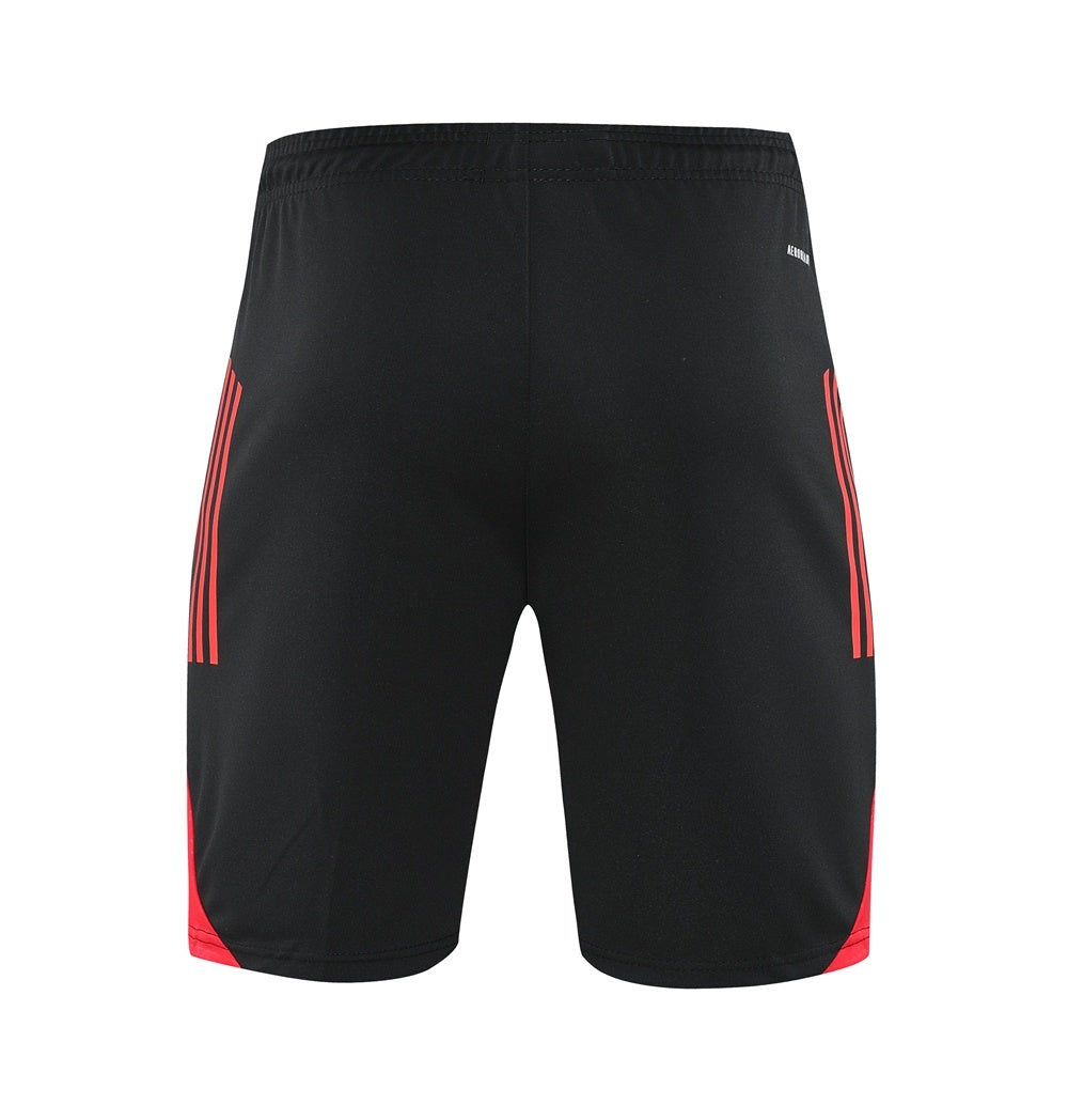 AD09 red shorts suit S-2XL