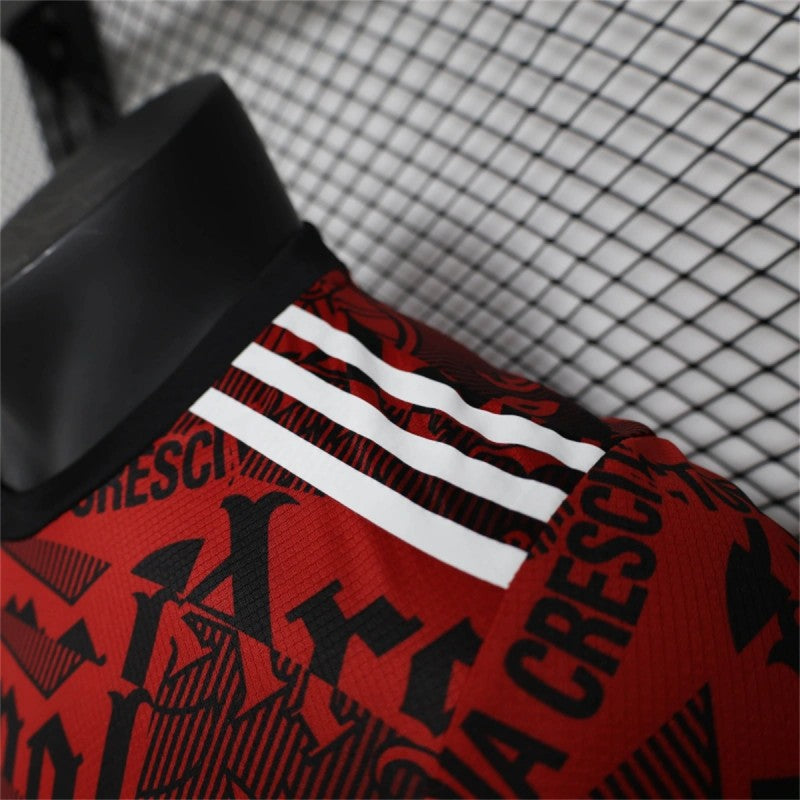 25/26 Player Version Arsenal Adidas Original Training Red/Black Jersey