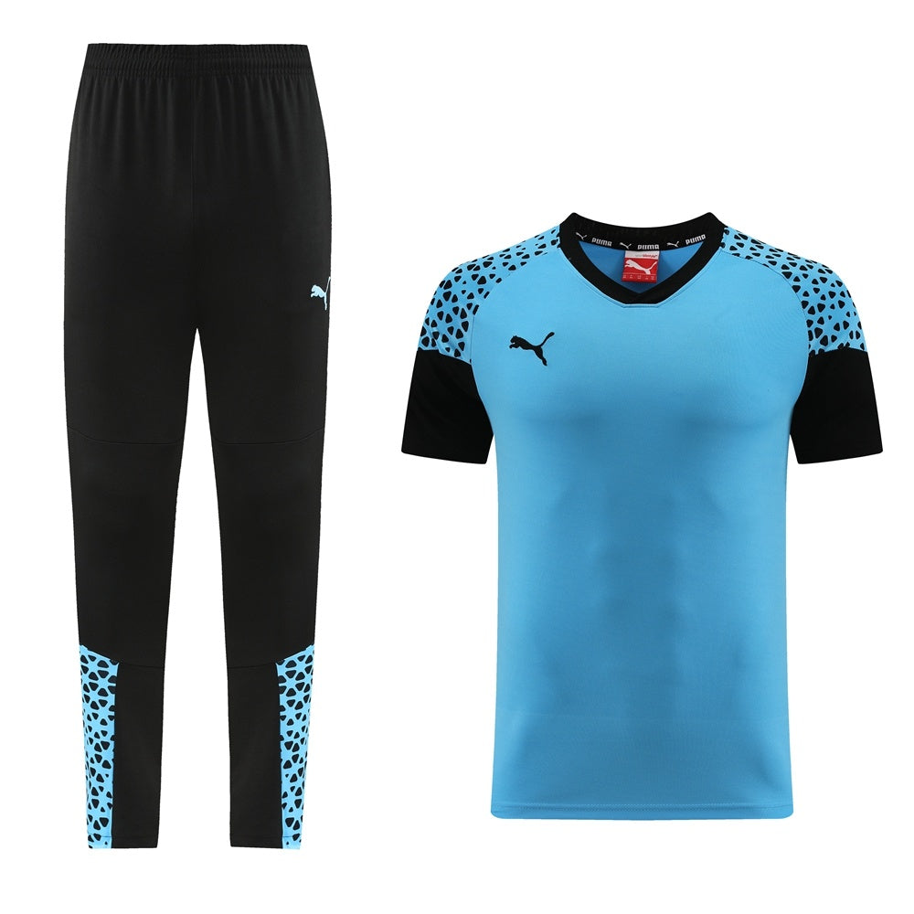 PD02 sky blue trousers suit S-2XL