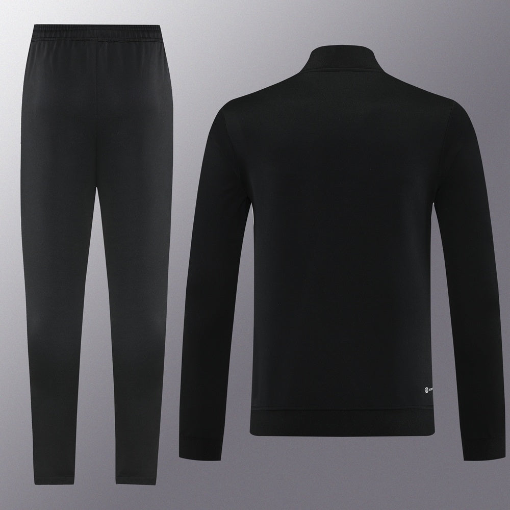 AJ23 black orange suit S-2XL