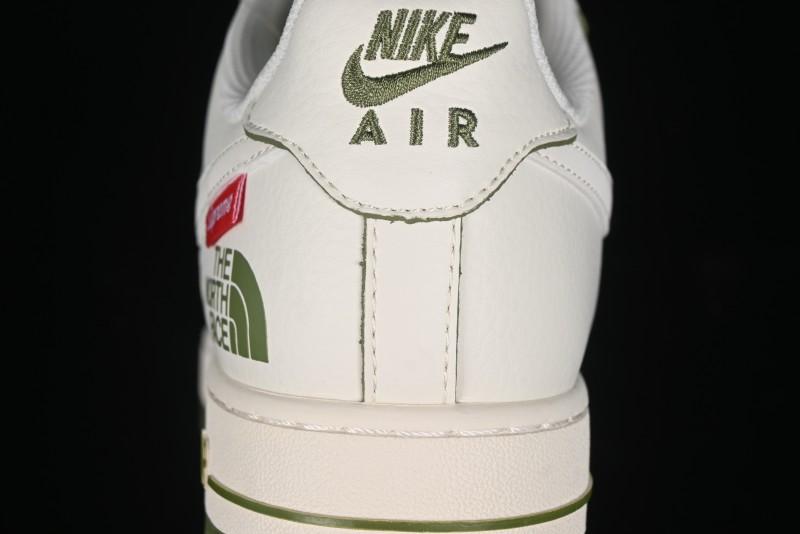 Nike Air Force 1 '07 Low Supreme The North Face Collaboration - Off White Mint Green - XZ1996-527