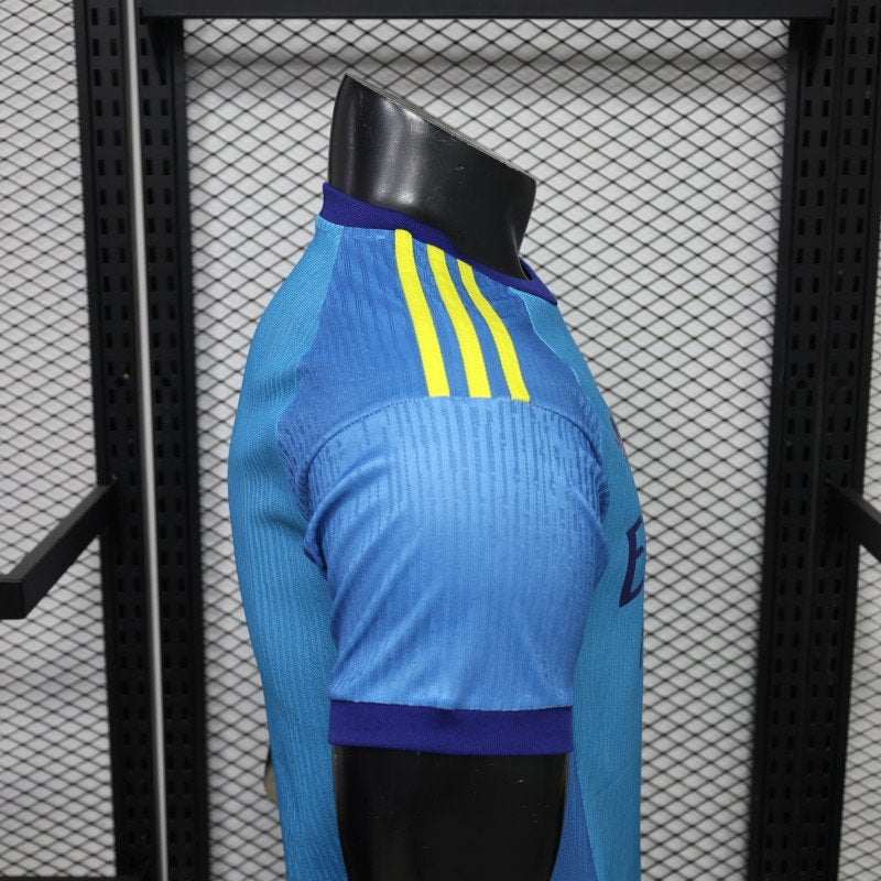 Player Version 26/27 Arsenal Away Goalkeeper Blue Jersey