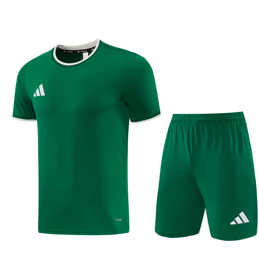 AD13 green shorts suit S-2XL