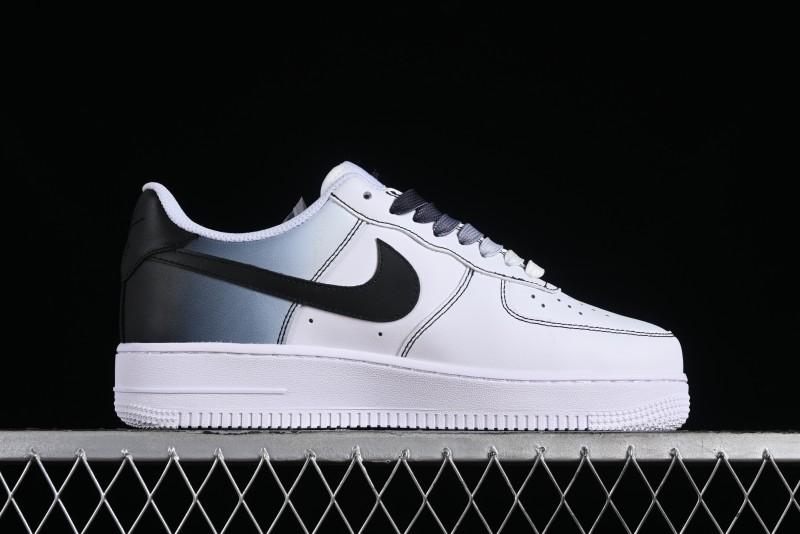 Nike Air Force 1 '07 Low Custom Anime Theme Gradient Brown Swoosh Casual Sneakers - FN0366-103