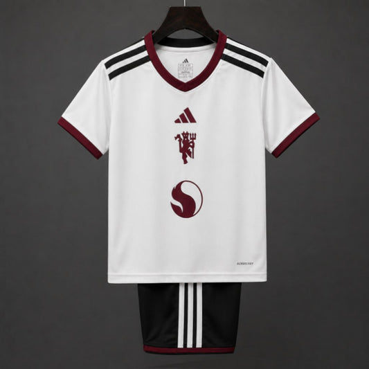 26/27 Kids Manchester United Third Cream Jersey