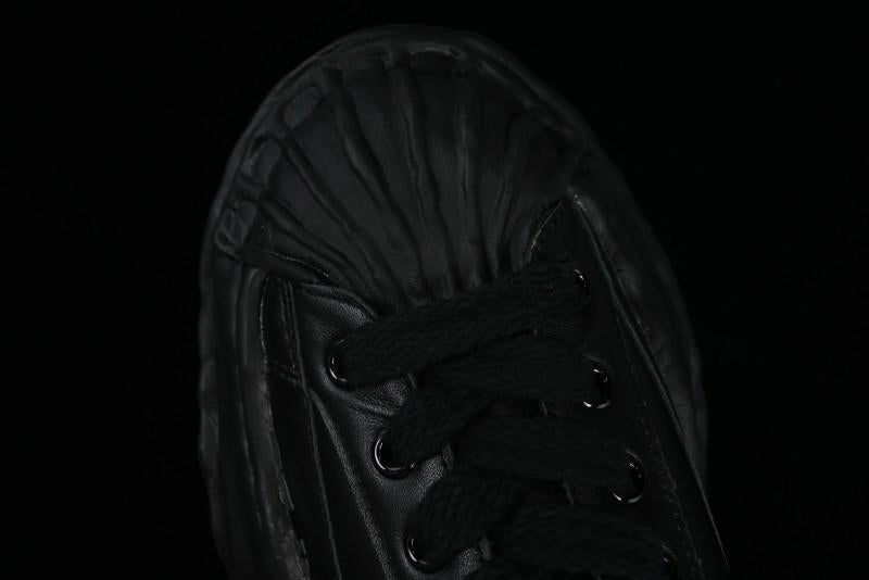 Wayne Original Sole Leather Low Sneaker with Melted Ice Cream Outsole - W.E5
